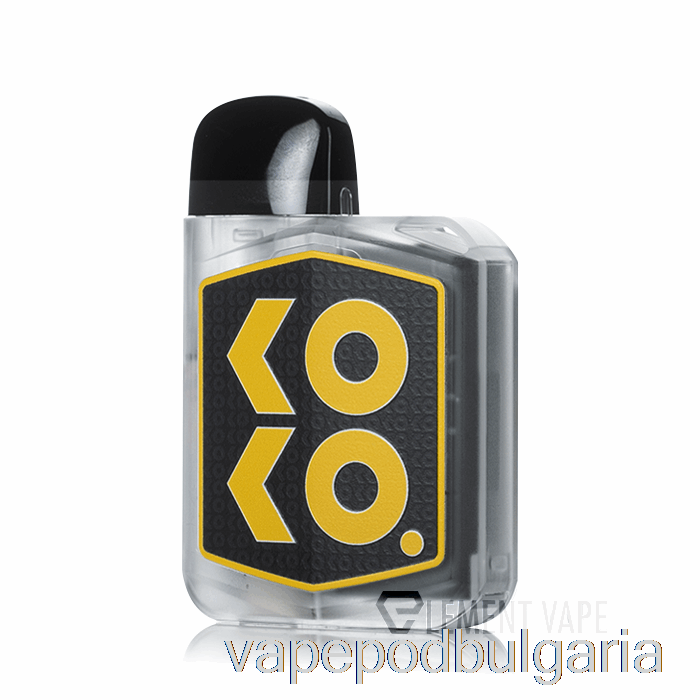 Vape Технически характеристики Uwell Caliburn Koko Prime 15w Pod System Translucent Black And Gold